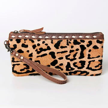 American Darling Wristlet Hair on Genuine Leather Western Women Bag | Handbag Purse | Women Wristlet | Wristlet Wristlet | Travel Wristlet | Leather Wristlet | Clutch Wristlet